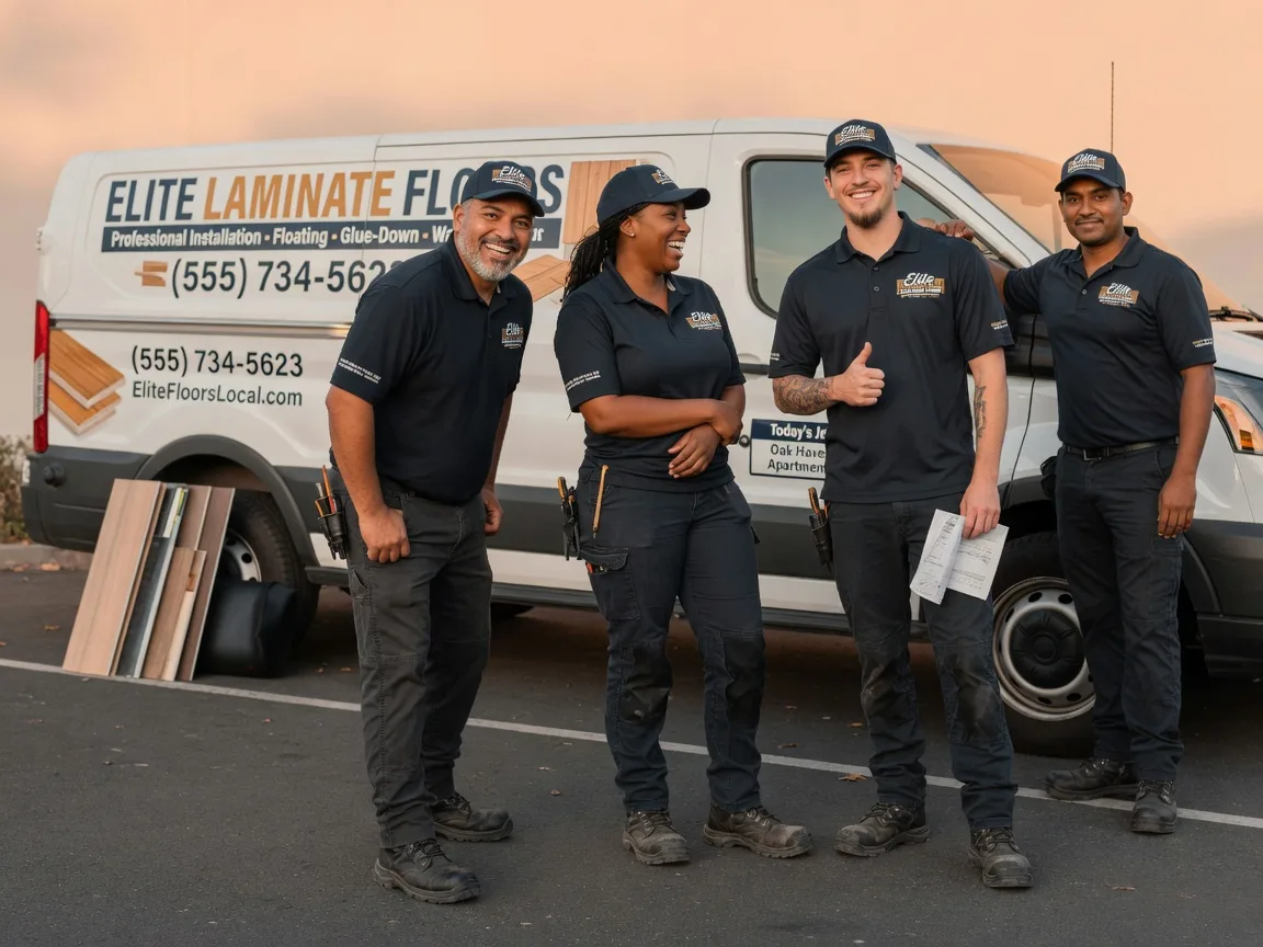 Laminate flooring installation company in Ford Cliff, PA